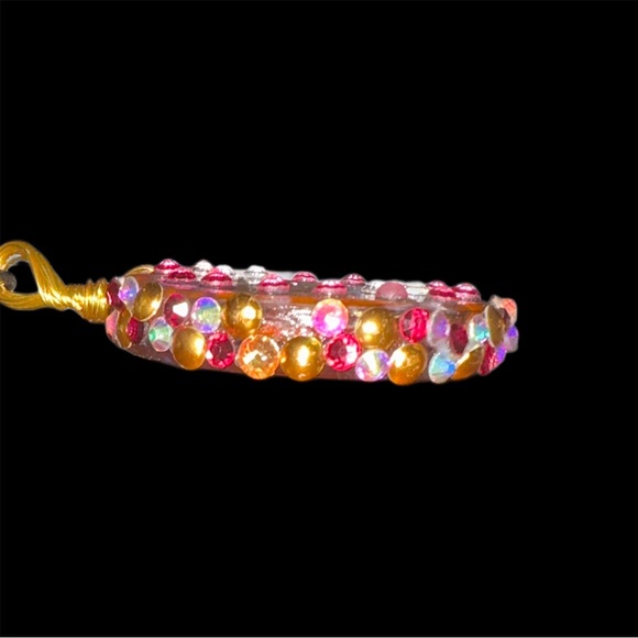 Multi Colored Eye of Horus Charm Pendant Necklace - Picture 7 of 10